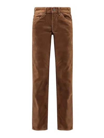 Isabel Marant Étoile Kelsie Trousers In Alternative Material In Brown
