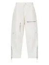 Isabel Marant Étoile Straight Trousers With Cargo And Back Pockets