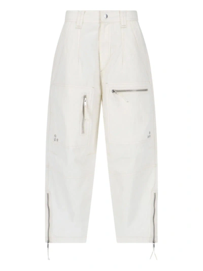 Isabel Marant Étoile Kelvin Pants Ecru In Cream