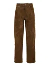 Isabel Marant Étoile Wide Leather Effect Trousers With Multiple Pockets