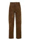 Isabel Marant Étoile Wide Leather Effect Trousers With Multiple Pockets