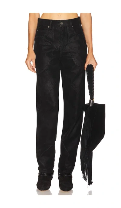 Isabel Marant Étoile Kelvina Pant In Black
