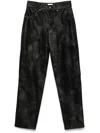 Isabel Marant Étoile Womens Black Kelvina Wide-leg Faux-leather Trousers In Black