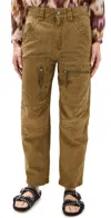 Isabel Marant Étoile Kelyane Tapered Cargo Pants In Light Bronze