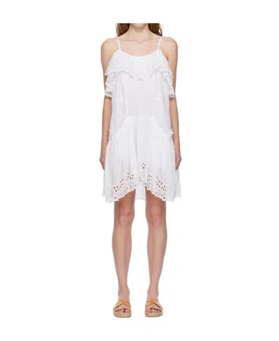 Isabel Marant Étoile Keoly Mini Dress In White