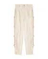 Isabel Marant Étoile Keowina Tapered-leg Trousers In Nude