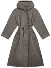 Isabel Marant Étoile Ketlyn Coat In Grey