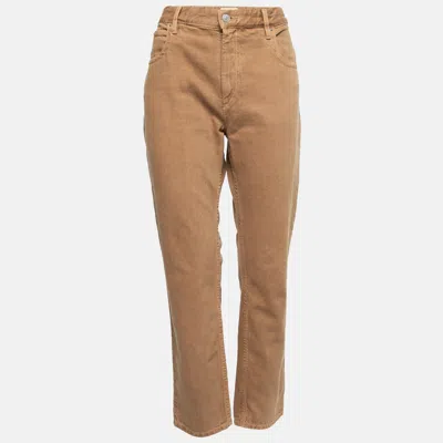 Isabel Marant Etoile Khaki Brown Denim Jeans M Waist 32"
