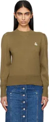 Isabel Marant Étoile Kelaya Sweater In Khaki