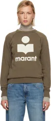 Isabel Marant Étoile Isabel Marant Etoile Mud Cotton Blend Millyny Sweatshirt In Brown