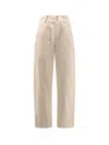 Isabel Marant Étoile Kiana Denim Trousers In Neutral