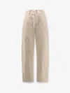 Isabel Marant Étoile Kiana Denim Trousers In Neutral