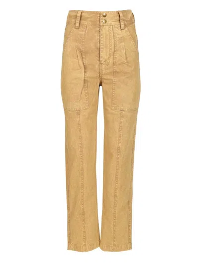 Isabel Marant Étoile Kiana-gb Trousers Brown
