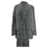 Isabel Marant Étoile Kice Plaid Tweed Blazer With Pockets In Blue Wool In Blue