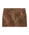 Isabel Marant Étoile Isabel Marant Etoile Women Kimmy Mini Skirt In Brown