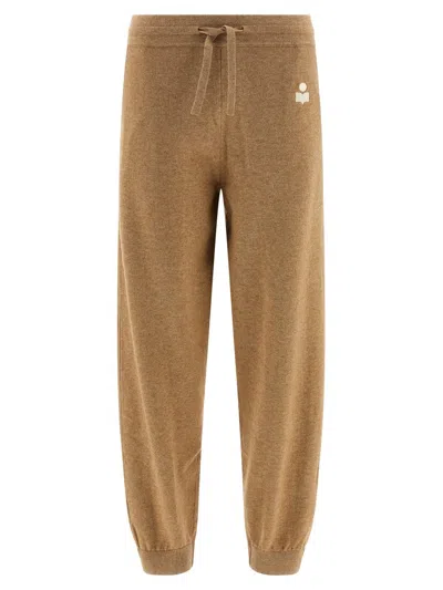 Isabel Marant Étoile Kira Pants Beige In Brown