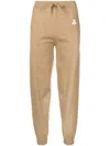 Isabel Marant Étoile Kira Tapered Track Trousers In Brown