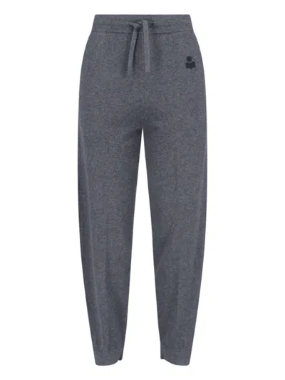ISABEL MARANT ÉTOILE ISABEL MARANT ÉTOILE KIRA TRACK PANTS IN GREY