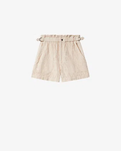 Isabel Marant Étoile Kisha Shorts In Brown
