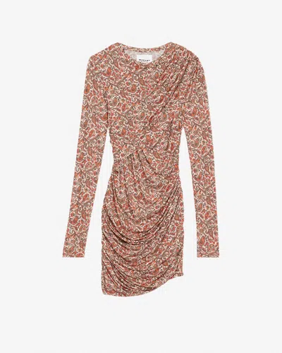 Isabel Marant Étoile Denise Dress In Orange