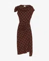 Isabel Marant Étoile Naerys Dress In Brown
