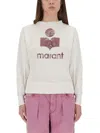 Isabel Marant Étoile Isabel Marant Etoile White Linen Sweater In White