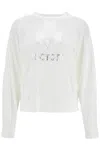Isabel Marant Étoile Klowia T-shirt With Metallic Logo Print