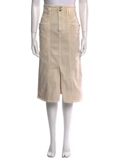 Pre-owned Isabel Marant Étoile Knee-length Skirt In Neutral