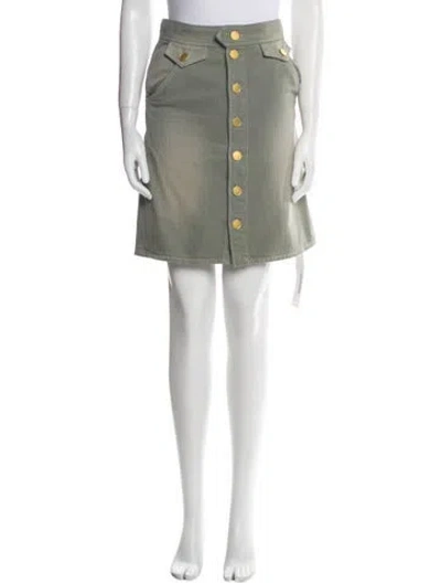 Pre-owned Isabel Marant Étoile Knee-length Skirt In Silver
