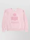 Isabel Marant Étoile Knit Sweater Crew Neck Long Sleeves In Pink