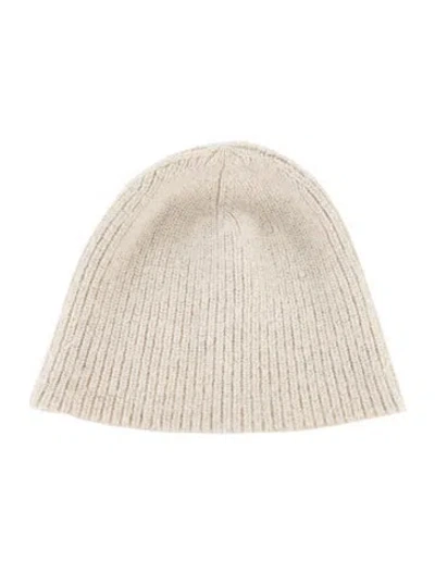 Pre-owned Isabel Marant Étoile Knitted Alpaca Beanie In Neutrals