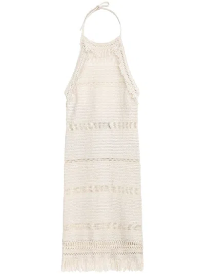 Isabel Marant Étoile Knitted Dress In Neutral
