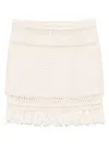 Isabel Marant Étoile Isabel Marant Etoile Ardena Mini Skirt In Neutral