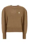 Isabel Marant Étoile Isabel Marant Etoile Camel Stretch Cotton Blend Kelaya Sweater In Brown