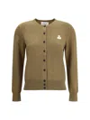 Isabel Marant Étoile Mona Cardigan In Brown