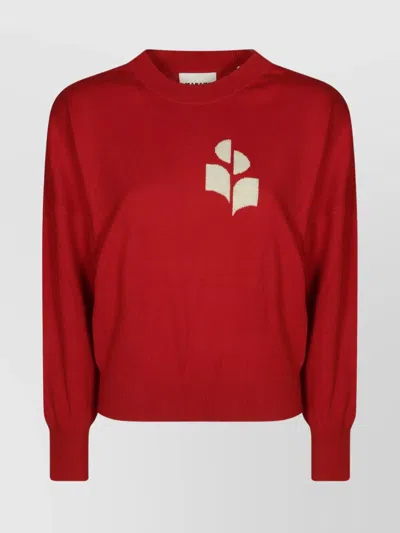 ISABEL MARANT ÉTOILE KNITWEAR CREW NECK GRAPHIC DETAIL