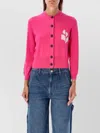 Isabel Marant Étoile Knitwear Crew Neck Ribbed Cuffs In Orchid