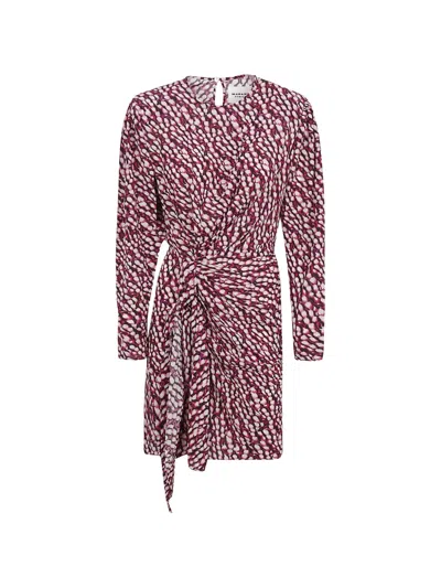 Isabel Marant Étoile Knot-detail Mini Dress In Multi