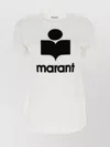 Isabel Marant Étoile Koldi Logo Print T-shirt In White
