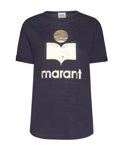 ISABEL MARANT ÉTOILE ISABEL MARANT ÉTOILE KOLDI LOGO PRINTED T-SHIRT