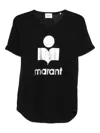 Isabel Marant Étoile Koldi Logo-print T-shirt In Black