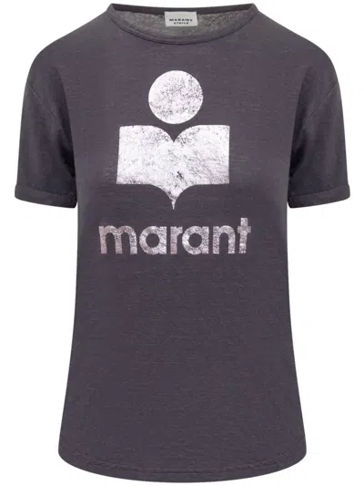 Isabel Marant Étoile Koldi T-shirt In 灰色