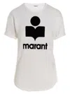 Isabel Marant Étoile Koldi Logo Print T-shirt In White