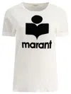 Isabel Marant Étoile Zewel Logo Tee-shirt In White