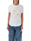 Isabel Marant Étoile T-shirt Isabel Marant Etoile Woman Color White In White/light Gold