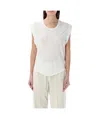 Isabel Marant Étoile Kotty Linen T-shirt In White