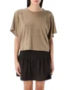 Isabel Marant Étoile Isabel Marant Etoile Kyanza T-shirt In Kaki