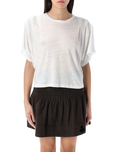 Isabel Marant Étoile Kyanza T-shirt In White