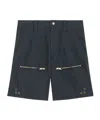 Isabel Marant Étoile Kynan Cotton Shorts In Black
