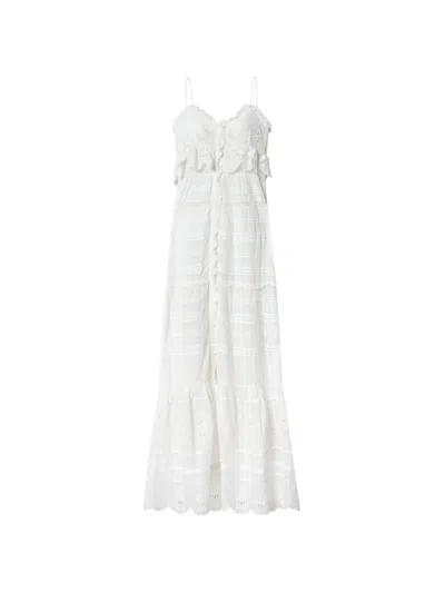 Isabel Marant Étoile Marant Etoile Paule Cotton Long Dress In White